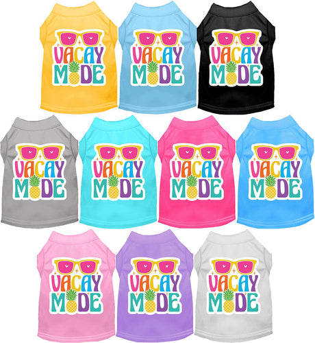 Cat or Dog Shirt for Pets Vacay Mode
