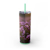 Skinny Tumbler with Straw – 20 oz Stainless Steel Cup