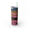 Skinny Tumbler with Straw – 20 oz Stainless Steel Cup