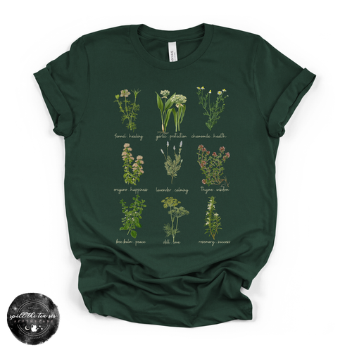 Kitchen Witch Tee (WHITE DESIGN)| Witchy Kitchen Graphic T-Shirt