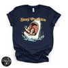 Stay Positive Shark Attack Tee | Funny Summer Graphic T-Shirt