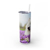 Skinny Tumbler with Straw – 20 oz Stainless Steel Cup