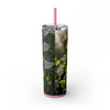 Skinny Tumbler with Straw – 20 oz Stainless Steel Cup