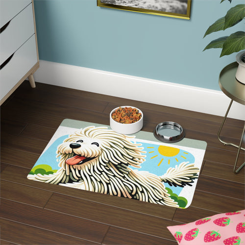 Non-Slip Pet Food Mat – Waterproof Feeding Mat for Dogs