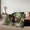 Sweatshirt Blanket – Plush Fleece Throw, 2 Size Options