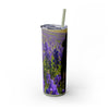 Skinny Tumbler with Straw – 20 oz Stainless Steel Cup
