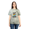 Pride Color Blast Cat Mom Tee Sizes Small - 3XL (4 Colors)