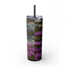 Skinny Tumbler with Straw – 20 oz Stainless Steel Cup