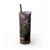 Skinny Tumbler with Straw – 20 oz Stainless Steel Cup