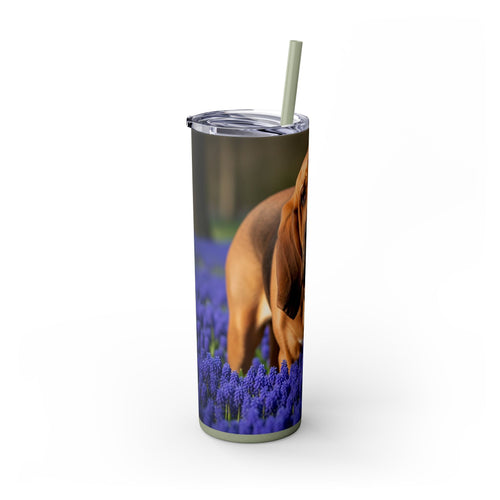 Skinny Tumbler with Straw – 20 oz Stainless Steel Cup