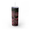 Skinny Tumbler with Straw – 20 oz Stainless Steel Cup