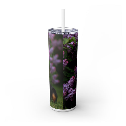 Skinny Tumbler with Straw – 20 oz Stainless Steel Cup