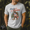 Bigfoot Lost in America Tee | Funny Sasquatch Road Trip Graphic T-Shirt
