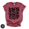 Rose Vines Tee | Vintage Botanical Floral Graphic T-Shirt