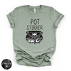 Pot Stirrer Tee | Funny Witchy Graphic T-Shirt