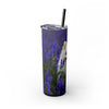 Skinny Tumbler with Straw – 20 oz Stainless Steel Cup
