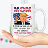 Funny Father's Day Greeting Mug | Gift from Wife Son Daughter | Donald Trump Fan Mug C1023 - GOP