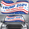 Trump 2024 Take America Back Car Sunshade, Donald Trump Fan Gift, Trump Supporters Gift, Car Sunshade C1092 - GOP