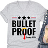 Bullet Proof | Trump Fight 2024 Shirt | Trump Supporters Shirt Bright T1127- GOP