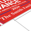 Trump Vance 2024 Yard Sign | Trump 2024 | JD Vance | Election 2024 | Trump Supporters Yard Sign C1167 - GOP