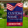 Custom Election Flag | Personalized Election Flag | Custom Name House Flag Garden Flag C1209 - GOP