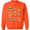 Western Fall Pumpkin Bowtie Shirt, Fall Season Shirt, Fall Autumn Shirt, Halloween Shirt, Halloween Sweatshirt T1340