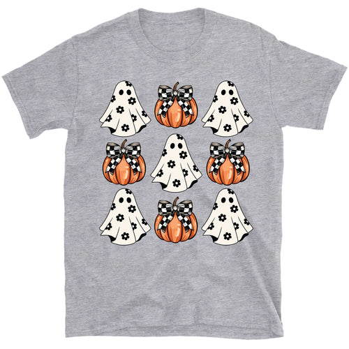 Ghosts And Pumpkins Shirt,  Cute Halloween Shirt, Halloween Shirt, Halloween Sweatshirt T1349