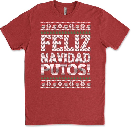 Feliz Navidad Putos Ugly Sweater, Republican Shirt, Trump 2024 Sweatshirt, Trump Supporters Christmas Sweatshirt T1379 - GOP