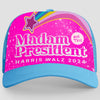 Madam President Cap | Harris Walz 2024 Cap | Kamala Harris 2024 Trucker Cap Hat K1482 - KH2