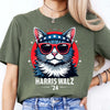 Harris Walz 2024 Shirt | Kamala Harris 2024 Shirt | Democrat Shirt Dark K1484 - KH2