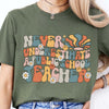 Never Underestimate A Public School Teacher Shirt | Democrat Shirt | Kamala Harris 2024 Shirt Dark T1549 - KH2