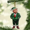 Trump Vance MAGA 2024 Garbage Truck Ornament, Trump Garbage Truck Acrylic Ornament | Perfect for Car & Christmas Tree Decor T1758 - GOP
