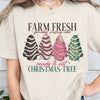 Farm Fresh Christmas Tree Shirt, Merry Christmas Sweater, Cute Xmas Holiday Sweatshirt T1655