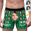 Custom Face Photo Jingle My Bells Christmas Boxer Briefs, Personalized Christmas Gift For Boyfriend, Husband, Anniversary C1677