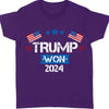 Trump Won 2024, Trump Winning Election Shirt, Trump 47th President Shirt Dark T1716 - GOP