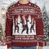 This Is Going To Be A Great Christmas, Funny Trump Dancing Ugly Sweater, Trump Won 2024 Christmas All-Over-Printed Sweatshirt C1739 - GOP
