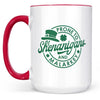 Prone To Shenanigans and Malarkey, St. Patrick's Day Accent Mug White Mug, Irish Coffee Mug 681873