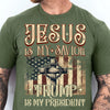 Jesus My Savior Trump is My President Shirt, President Trump 47th Tee, Political Shirt Dark 681880 - GOP