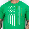 Baseball Irish Flag Shirt, Celebrate St Patrick's Day Shirt, Sports St. Patrick's Day Shirt 681911