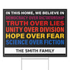 Personalized 8647 Anti Trump Resistance Sign, Custom Political Protest Yard Sign, Bold Anti Trump Message Yard Sign 682179