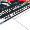 Does This Ass Make My Country Look Small Yard Sign, Personalized 8647 Anti Trump Sign, Political Protest Yard Sign 682180