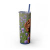 Skinny Tumbler with Straw – 20 oz Stainless Steel Cup