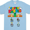 Custom Super Daddio Shirt, Personalized Custom Funny Tee Shirt, Father's Day Bright Shirt, Gift for Dad, Gift for Husband 682248