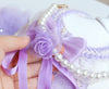 Lavender Pearl Pet Princess Dress For Dog Cat