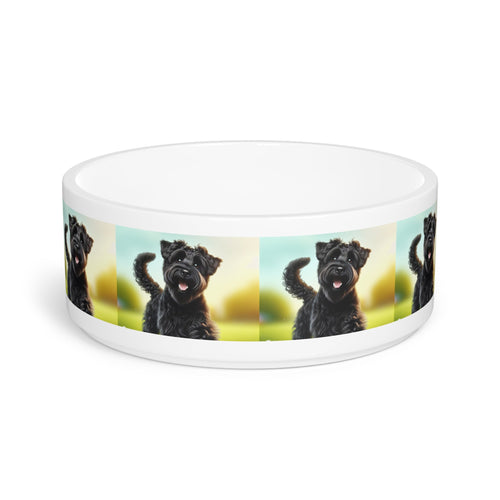 Ceramic Pet Bowl – 16 oz Dog Feeding Bowl