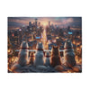 Holiday Nightscape City Lights Blanket