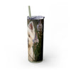 Skinny Tumbler with Straw – 20 oz Stainless Steel Cup