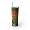 Skinny Tumbler with Straw – 20 oz Stainless Steel Cup