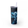 Skinny Tumbler with Straw – 20 oz Stainless Steel Cup