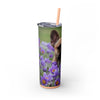 Skinny Tumbler with Straw – 20 oz Stainless Steel Cup